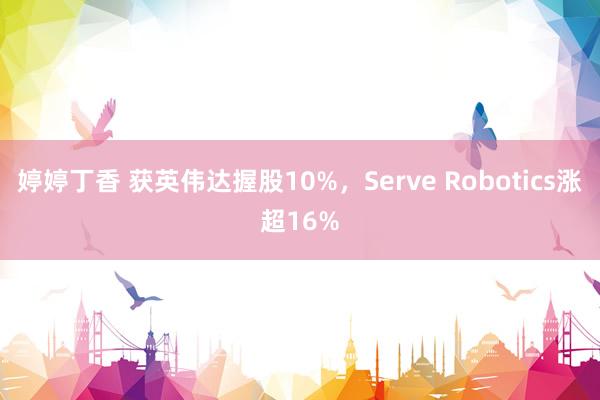 婷婷丁香 获英伟达握股10%，Serve Robotics涨超16%